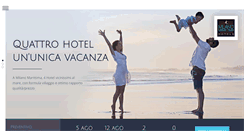 Desktop Screenshot of milanomarittimahotels.net